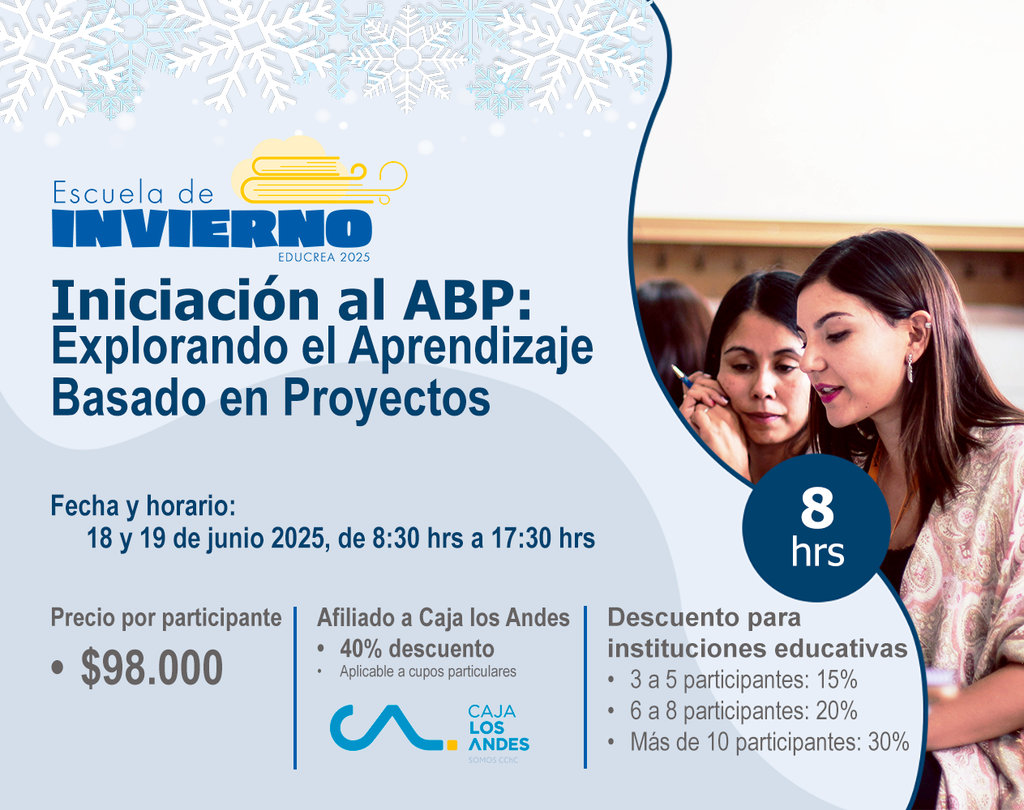 INICIACIÓN AL ABP: EXPLORANDO EL APRENDIZAJE BASADO EN PROYECTOS - 8 Hrs.